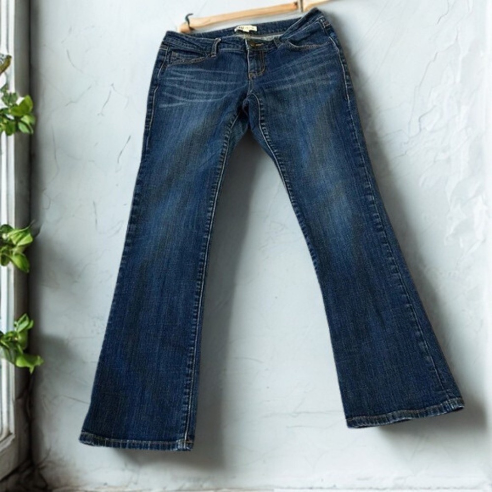 CAbi Dark Blue Boot Cut Jeans